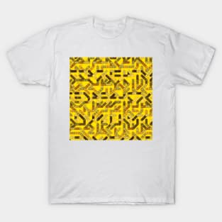 Maze Pattern T-Shirt